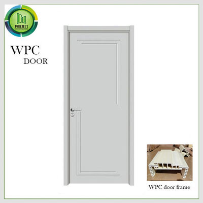 İyi bir fiyat. OEM Yangın Koruyucu WPC Plain Door White Flush Nem Direnci Otel Kullanımı çevrimiçi