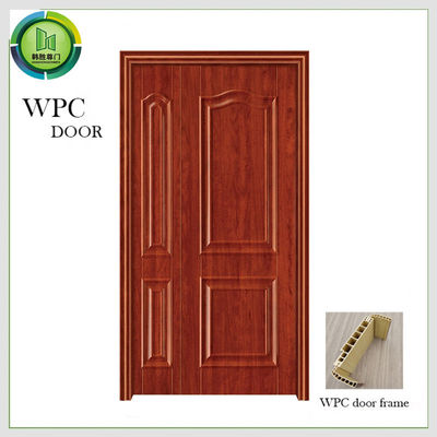 İyi bir fiyat. Su geçirmez Giriş WPC Çift Kapı PVC Laminat Yüzey Dönüştürme Yatak Odası Kullanımı çevrimiçi