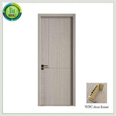 İyi bir fiyat. WPC Derisi Tek UPVC Patio Kapısı, Nem Karşıtı Ahşap UPVC Kapılar Otel Kullanımı çevrimiçi