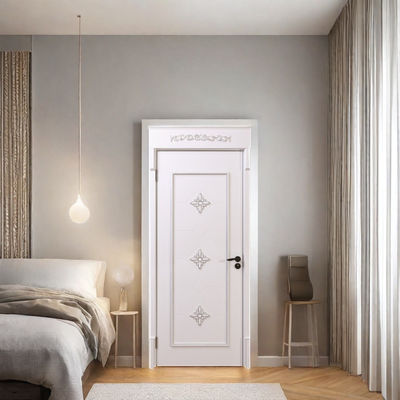 İyi bir fiyat. Modern and Durable WPC Interior Door for Residential and Commercial Direct Selling Formaldehyde-Free and Low Maintenance çevrimiçi