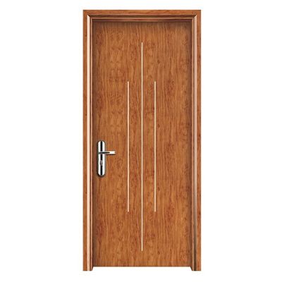 İç kullanım için özelleştirilebilir yüzey işlemi ile nem geçirmez ve ses geçirmez WPC boş kapı