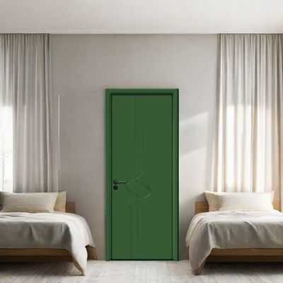 İyi bir fiyat. İç Mekan Kullanımı İçin Kilit Yuvalı ve Standart Boyut 2100*600*45mm Modern Tasarım WPC Oyuk Kapı çevrimiçi