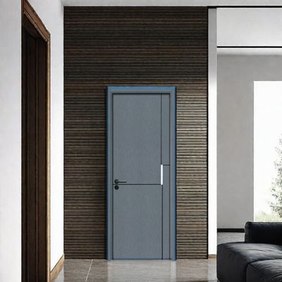 İyi bir fiyat. Yatak Odaları ve Ofisler için Dayanıklı Neme Dayanıklı Termite Dayanıklı Ses Geçirmez WPC Oyuk Kapı çevrimiçi