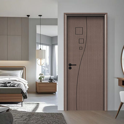 Su geçirmez Termite Kanıtlı WPC Çürük Kapı Uzun ömürlü ve performans için Çürük Çekirdek Tasarımı ile