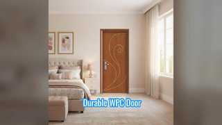 WPC İçi Boş Kapı Neme Dayanıklı Dayanıklı ve Şık