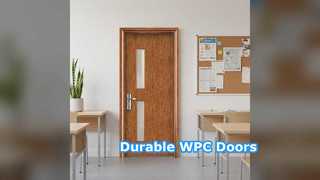 Modern Evler İçin Dayanıklı WPC İç Kapılar
