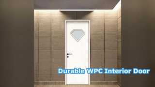 Dayanıklı WPC İçi Boş Kapı Düşük Bakım Isı Yalıtımı