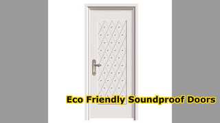 Dayanıklı WPC İç Kapılar Çevre Dostu ve Ses Geçirmez