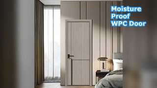 Dayanıklı WPC İçi Boş Kapı Neme Dayanıklı Isı Yalıtımlı
