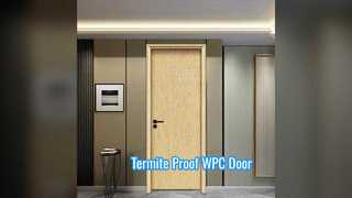 Dayanıklı WPC İçi Boş Kapı Termit Korumalı Küf Korumalı