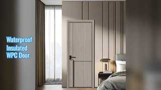 WPC İçi Boş Kapı Neme Dayanıklı Isı Yalıtımlı